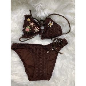 Brown bikini